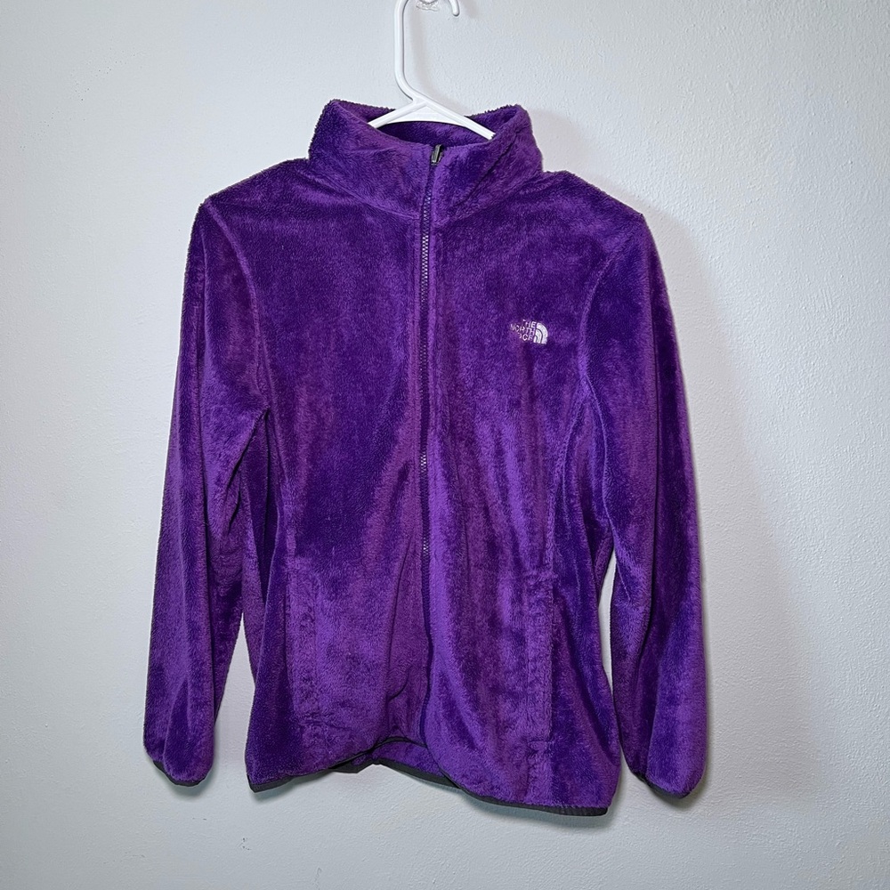 Iconic Purple North Face Fleece Jacket